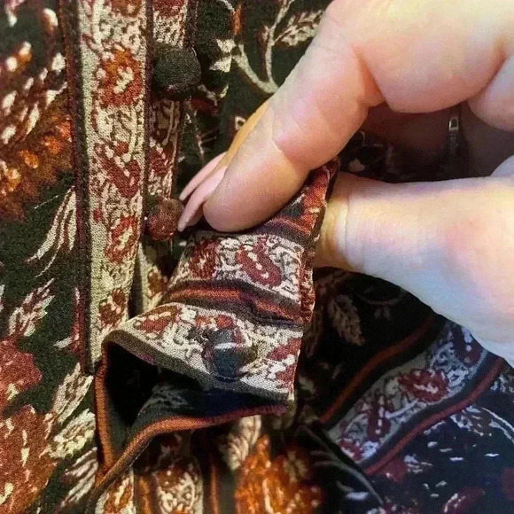 Joie Rosalind Women's Silk Floral Print Blouse Caviar Size XS - Picture 5 of 6